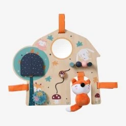 Planche D'activités Forêt Enchantée En Bois FSC® Beige - Vertbaudet