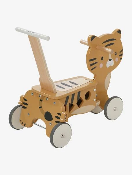 Porteur Chariot De Marche 2 En 1 En Bois FSC® Bois - Vertbaudet – Image 2