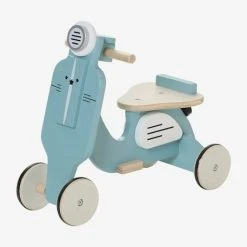 Porteur Scooter En Bois FSC® Bleu - Vertbaudet