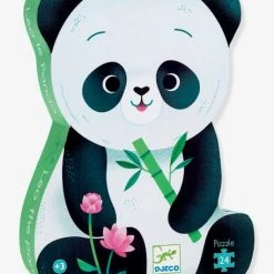 Puzzle 24 Pièces Léo Panda DJECO Blanc - Djeco