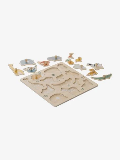 Puzzle Boutons Jungle En Bois FSC® Multicolore - Vertbaudet – Image 6