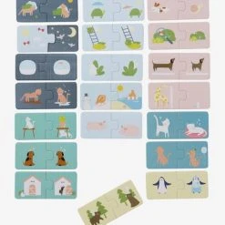 Puzzle D'association Des Contraires Multicolore - Vertbaudet