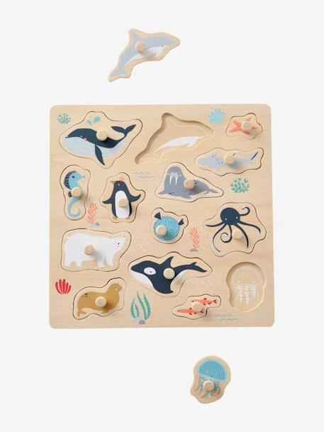 Puzzle De La Banquise En Bois FSC® Multicolore - Vertbaudet – Image 3