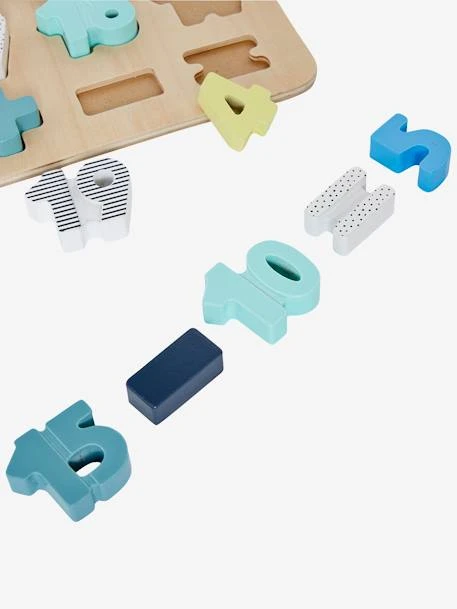 Puzzle Des Chiffres En Bois FSC® Multicolore - Vertbaudet – Image 5