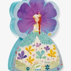 Puzzle La Princesse Du Printemps 36 Pièces DJECO Bleu - Djeco