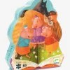 Puzzle Les 3 Petits Cochons 24 Pièces DJECO Multicolore - Djeco