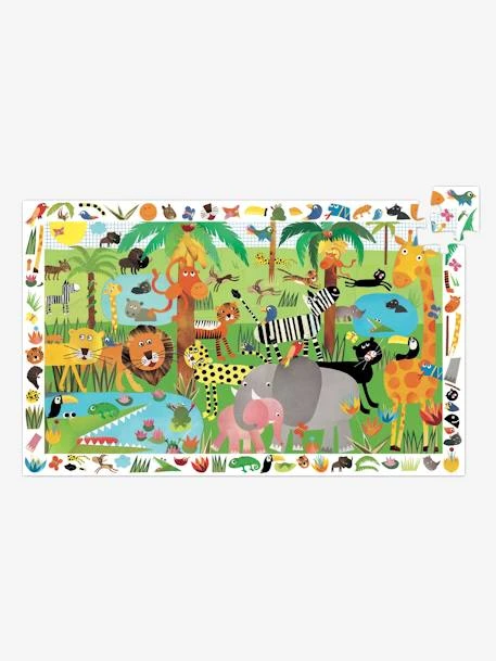 Puzzle Observation La Jungle 35 Pièces DJECO Multicolore - Djeco