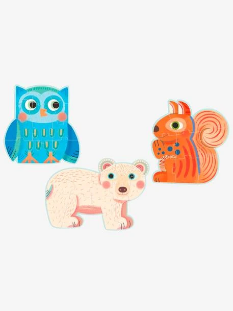 Puzzle Primo évolutif Dans La Forêt DJECO Multicolore - Djeco – Image 2