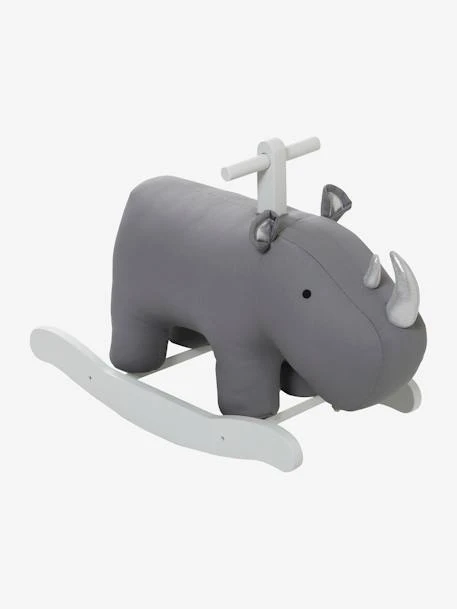 Rhinocéros à Bascule FSC® Gris - Vertbaudet