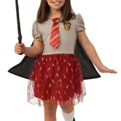 Robe Tutu Harry Potter Gryffondor - Taille Unique 6/9 Ans - RUBIE'S Noir - Rubie's