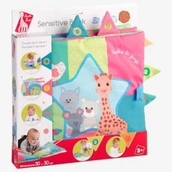 Sensitive Book Sophie La Girafe VULLI Bleu - Sophie La Girafe