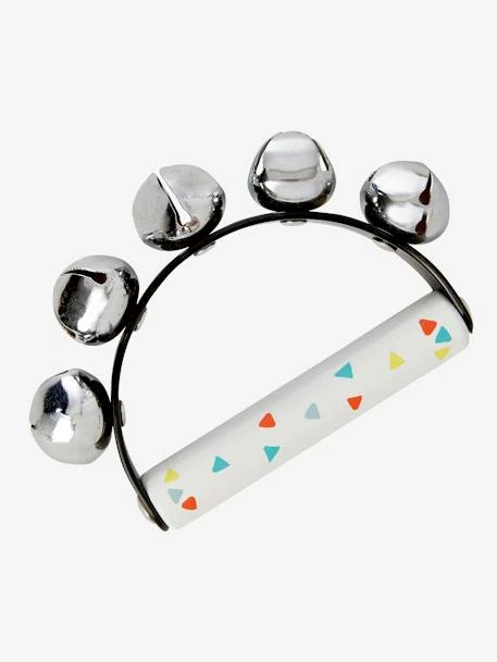 Set 3 Instruments : Maracas, Tambourin, Grelots En Bois FSC® Multicolore - Vertbaudet – Image 3