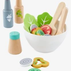 Set De Salade En Bois FSC® Lot Vert Aqua - Vertbaudet