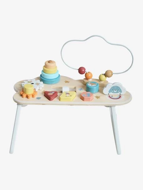 Table Basse D'activités Nuage Les Amis De La Forêt En Bois FSC® Blanc - Vertbaudet 5 Table Basse D'activités Nuage Les Amis De La Forêt En Bois FSC® Blanc - Vertbaudet – Image 5
