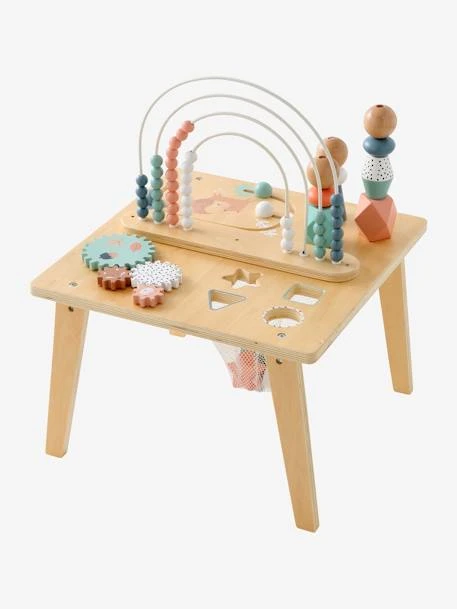 Table D'activités Arc-en-ciel En Bois FSC® Multicolore - Vertbaudet – Image 6