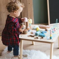 Table D'activités Petits Sioux En Bois FSC® Multicolore - Vertbaudet