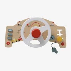 Tablette Volant De Voiture En Bois FSC® Beige - Vertbaudet