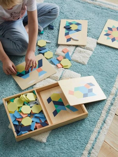 Tangram En Bois FSC® Multicolore - Vertbaudet 2 Tangram En Bois FSC® Multicolore - Vertbaudet – Image 2