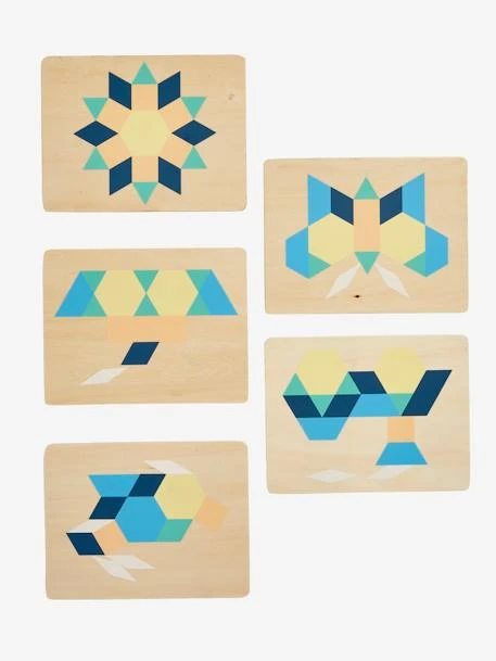 Tangram En Bois FSC® Multicolore - Vertbaudet 3 Tangram En Bois FSC® Multicolore - Vertbaudet – Image 3