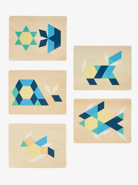 Tangram En Bois FSC® Multicolore - Vertbaudet 4 Tangram En Bois FSC® Multicolore - Vertbaudet – Image 4