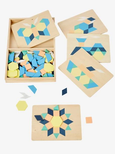 Tangram En Bois FSC® Multicolore - Vertbaudet 1 Tangram En Bois FSC® Multicolore - Vertbaudet