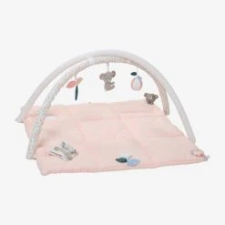 Tapis D'éveil En Gaze De Coton Avec Arche Vert / Multicolore - Vertbaudet