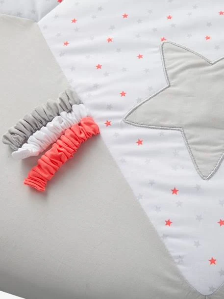 Tapis D'éveil Pluie D'étoiles Blanc Imprimé - Vertbaudet – Image 6