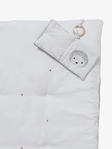 Tapis D'éveil Sans Arche, En Gaze De Coton Bio* MINI COMPAGNIE Gris - Vertbaudet – Image 4