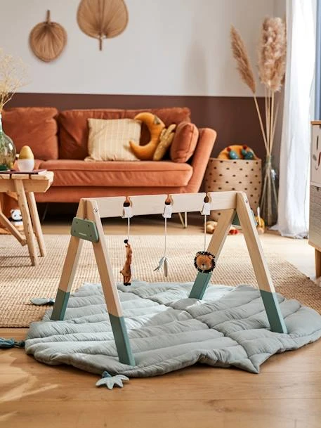 Tapis D'éveil Sans Arche Feuille TANZANIE Tanzanie - Vertbaudet 1 Tapis D'éveil Sans Arche Feuille TANZANIE Tanzanie - Vertbaudet
