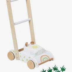 Tondeuse à Gazon En Bois FSC® Blanc - Vertbaudet