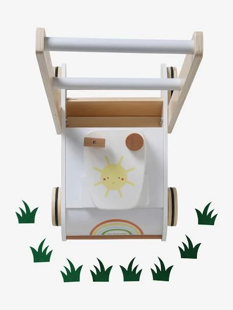 Tondeuse à Gazon En Bois FSC® Blanc - Vertbaudet – Image 6