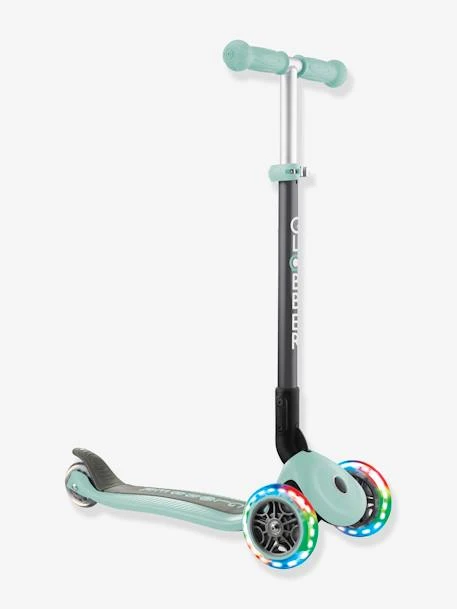 Trottinette évolutive 3 Roues Primo Foldable Lights - GLOBBER Vert Mint - Globber