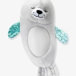 Veilleuse Bébé Otarie Douce Nuit 3 En 1 - INFANTINO Gris - Infantino