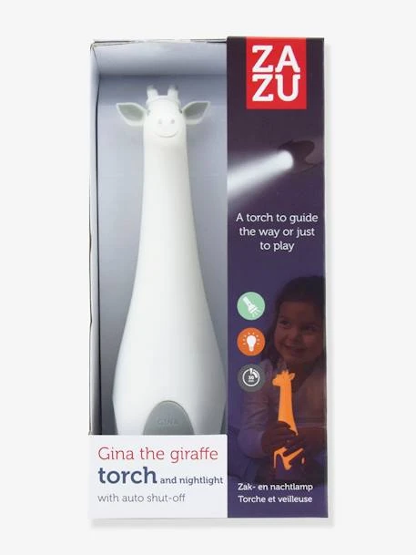 Veilleuse Torche Gina La Girafe - ZAZU Gris - Toutes Les Marques – Image 3
